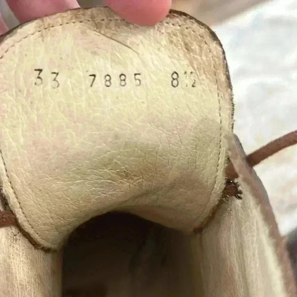 Kenneth Cole Vintage Brown Leather Lace Up Boots - Picture 11 of 15